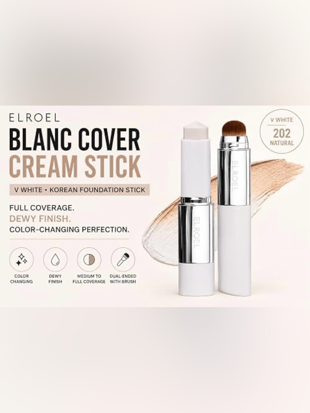 ELROEL Blanc Cover Cream Stick